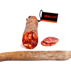 Chorizo iberico bellota en lonchas JOSELITO peso aproximado 100 grs